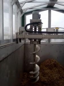 Figure 5. Auger mixing system